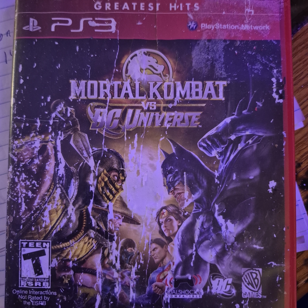 Sony PS3 Mortal Kombat vs. DC Universe - Red Greatest Hits Edition